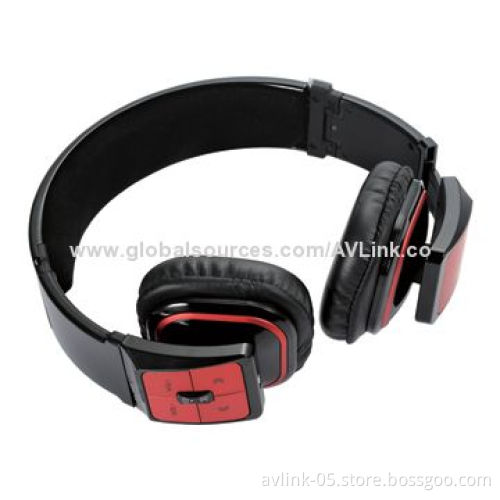 Headband Crystal Clear Bluetooth V4.0 Headphones with Built-in High-quality Speaker for Mobile Phone